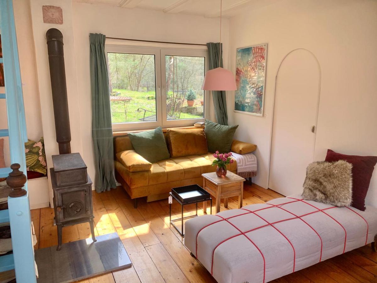 Appartamento Kleine Kunstremise Mit Holzofen Burg Freienfels Weinbach Esterno foto